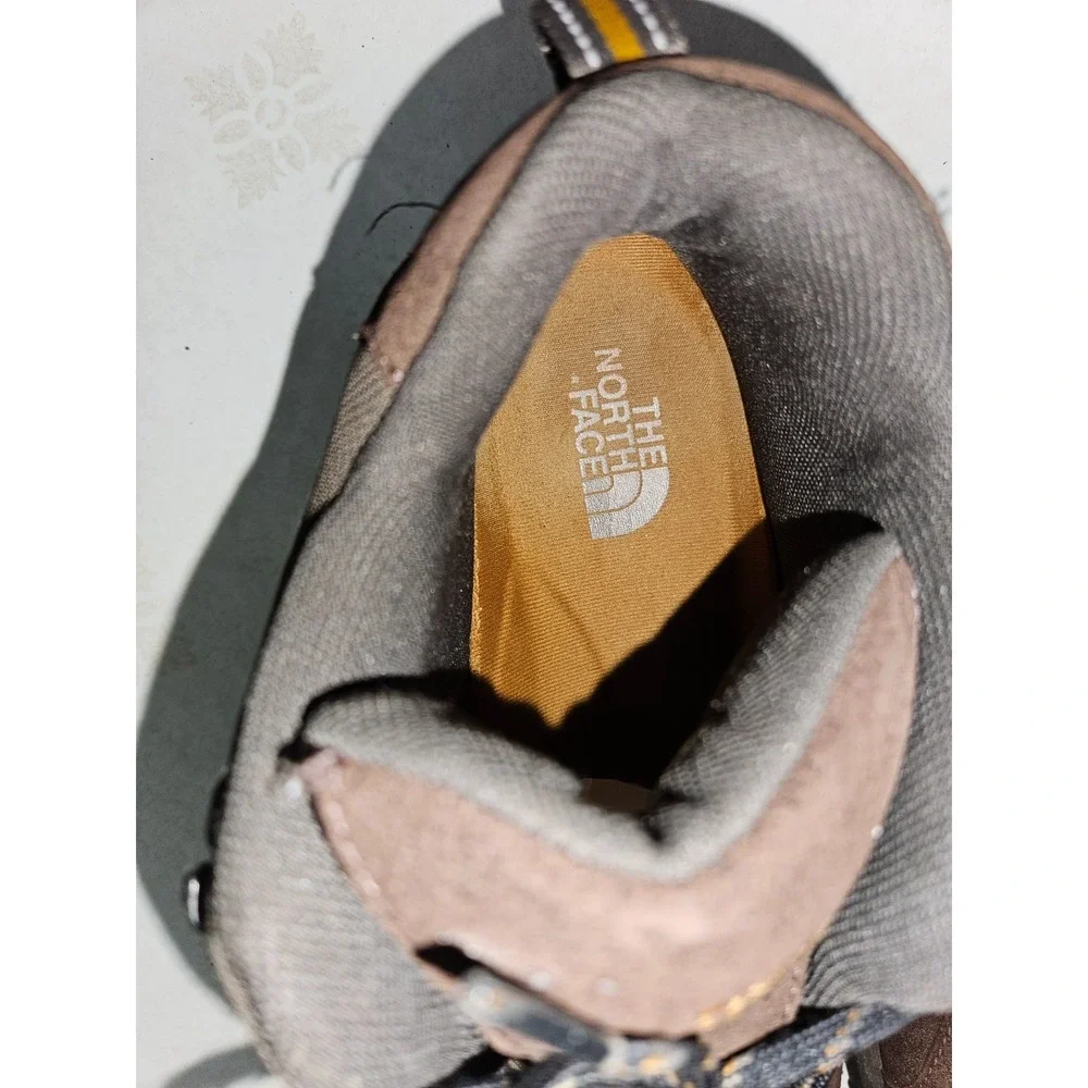 The North Face Men 13 Hiking Boots Brown Shoes A771 T177 551044